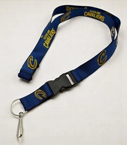 Cleveland Cavaliers Schlüsselband Schlüsselanhänger Halter mit abreißbarer Schnalle blau gold - Bild 1 von 7