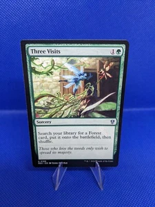 Magic The Gathering Three Visits Commander 189 Murders At Karlov Manor - Imagen 1 de 1