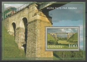 Latvia 2006 Architecture, Bridges MNH Block - Picture 1 of 1