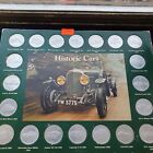 SHELL 16 COIN COLLECTION COMPLETE SET-HISTORIC CARS- MINT 1970s UNCIRCULATED