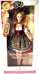 German Festivals Dolls of the World Oktoberfest Barbie Pink Label Mattel 2006 - Picture 1 of 16