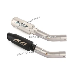 For Voge 300DS 2020-2025 Motorcycle Exhaust Tip Mid Pipe Black Muffler DB Killer - Picture 1 of 20