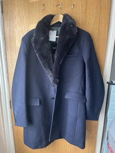 Moncrief London Luxury Coat “The Cape” Mens Size 42/L - BNWT RRP £700 - Picture 1 of 13