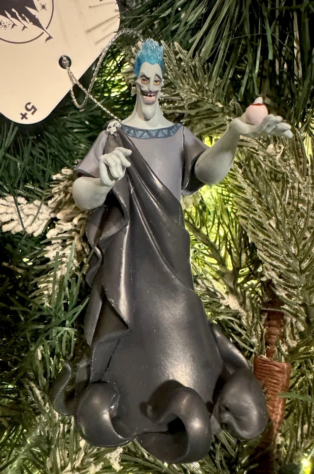 2025 Disney Hades Evil Villain 😈 In Hercules Christmas Tree Ornament, New w Tag - Image 1 of 1
