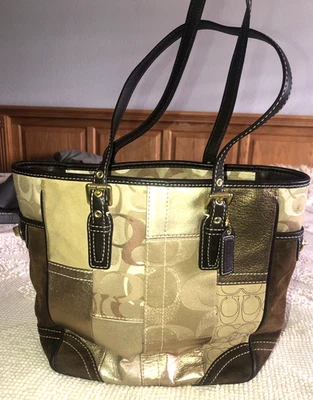 Bolso de Mano/Bolso Galería Patchwork Vacaciones Edición Limitada COACH Y2K F11408 Foto 1 de 4