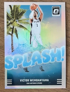 2024-25 Panini Donruss Optic ~ Victor Wembanyama ~ #4 Splash Holo Silver Prizm - Picture 1 of 2