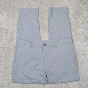 Tommy Bahama Hose Herren 38 x 32 grau Nylon Stretch gerades Bein flache Vorderseite - Bild 1 von 13
