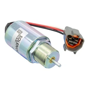 SA-3725 30A87-20400 Fuel Shutoff Solenoid Compatible With Mitsubishi L3E S3L S4L - Picture 1 of 2