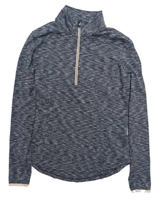 Zero Restriction Women's Zip Mock  1/4 Zip Golf Pullover Cloud Blue Medium - Picture 1 of 12