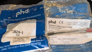 (1) PHD 53624-1 Hall Effect Proximity Reed Switch / Sensor 536241 New & Sealed - Picture 1 of 2