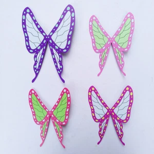 Demon Slayer Tsuyuri Kanawo Kochou Shinobu Cos Butterfly Hairpin Headwear Props - Picture 1 of 20