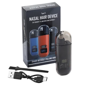 Cortapelos eléctrico portátil nariz oreja removedor USB recargable 2 en 1 afeitadora - Imagen 1 de 15