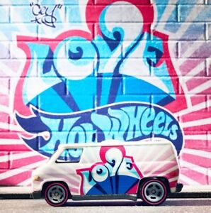 Mattel Creations Hot Wheels Cey Adams LOVE 70's Dodge Van RLC Exclusive IN HAND!