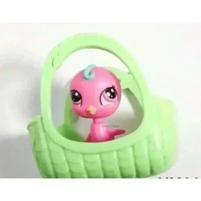 ❤️ Nuevo en Paquete Littlest Pet Shop Pink Birdie Figura McDonalds Happy Meal Juguete Foto 1 de 3