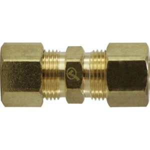 60 NEU 700062-06 Union, 3/8 Zoll Kompression x 3/8 Zoll Kompression, Messing LF 762 P2 - Bild 1 von 3