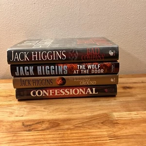 Lot of 4 Jack Higgins Hardcover Novels - Bild 1 von 4