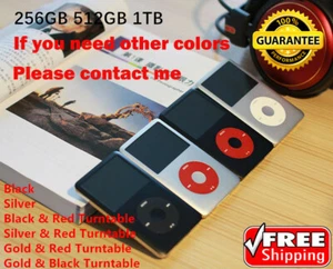 256GB 512GB 1TB 2TB SSD iPod Classic 7th Gen Custom U2 Special Edition & 2000mAh - Picture 1 of 18