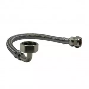 Conector de grifo flexible de compresión X codo hembra - Aprobado por WRAS - Imagen 1 de 1