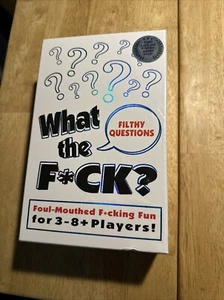 What The F*ck ? Filthy Questions Game Foul Mouthed Fun Adults Game - Picture 1 of 5