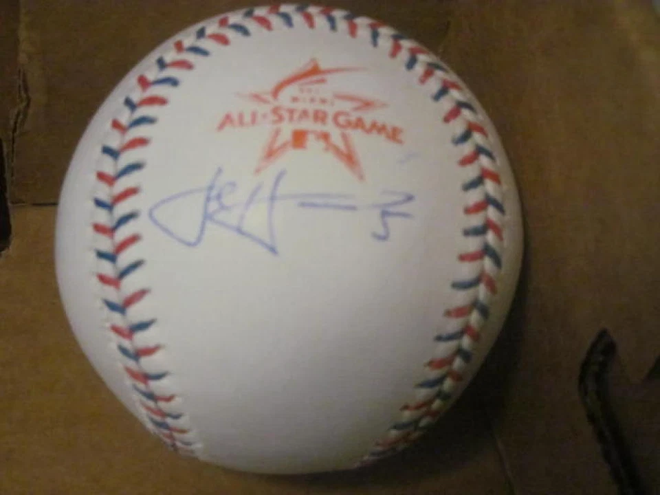 Josh Harrison Pittsburgh Pirates Signed 2017 All Star Baseball COA  - Image 1 of 1