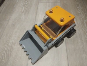 HAPE E3012 LKW Radlader aus Holz Weihnachten Spielzeug ca. 26 x 16 x 18 cm - Bild 1 von 3