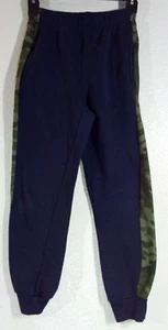Loose Thread Boys Youth Size Medium Navy Blue + Camo Active Sweatpants Pajamas - Picture 1 of 6