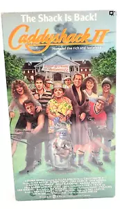 Caddyshack 2 (VHS, 1989) Super Rare Factory Sealed WHV Watermark & Stamp Murray - Picture 1 of 8