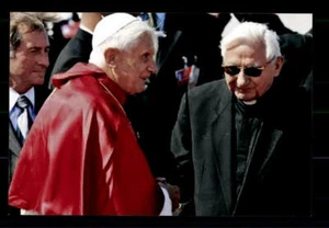 Georg Ratzinger Bruder von Papst Benedik XVI Original Signiert # BC 173593 - Bild 1 von 2