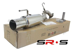 SRS R1 AXLE BACK EXHAUST FOR MITSUBISHI LANCER 2012 2013 2014 2015 16 FWD ONLY - Picture 1 of 2