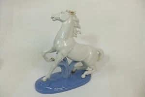 Estatuilla de cría de caballos Moriyama Pottery Japón - Imagen 1 de 24