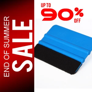 2PCS 3M Pro Felt Edge Vinyl Car Van Bike Wrap Wrapping Squeegee Tool Scraper - Picture 1 of 2