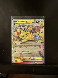 Pikachu EX - 057/191 - Double Rare - SV08: Surging Sparks - Pokemon TCG - Picture 1 of 2