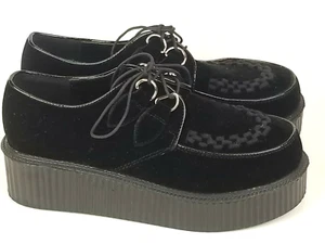 T.U.K. Viva Mondo Creeper Wildleder schwarz Größe 8,5 - Bild 1 von 5