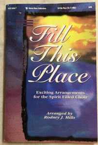 Fill This Place Song Book/Sheet Music~1999 Benson Music - Picture 1 of 4