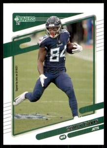 2021 Donruss Corey Davis New York Jets #16 - Picture 1 of 2