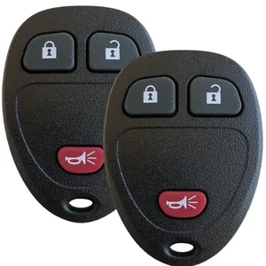 2 Remote Key Fob for 2007 2008 2009 2010 2011 2012 Chevrolet Silverado 1500 2500 - Picture 1 of 1