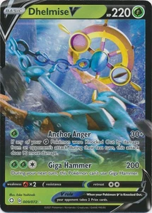 Holo Dhelmise V 009/072 Ultra Rare Shining Fates - Bild 1 von 1