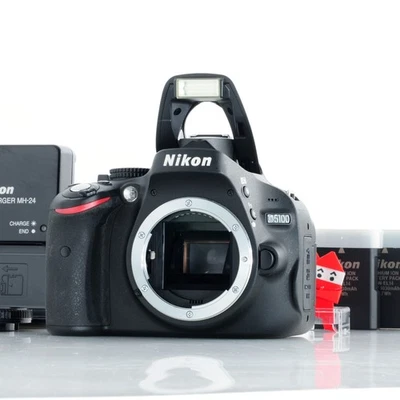 Nikon D5100 Digital SLR Camera Body with 2 Batteries from Japan [Near Mint] - Image 1 of 4