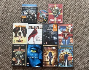 DVD Bundle 11 Pieces Mixed Jurassic World, Gremlins, Jumanji, Night at the Museu - Picture 1 of 9