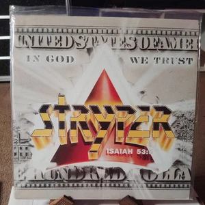 STRYPER "In God We Trust" Vinyl LP Original 1988 Enigma D1-73317 Graded- (VG+)  - Picture 1 of 2