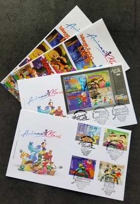 Cómic de dibujos animados Malasia de animación clásica 2025 TV (par FDC) *4 días PMK *raro Foto 1 de 4