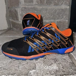 Near Mint Inov8 F-Lite 240 Black & Neon Orange Shoes Sneakers 10 Men 11.5 Women - Picture 1 of 9
