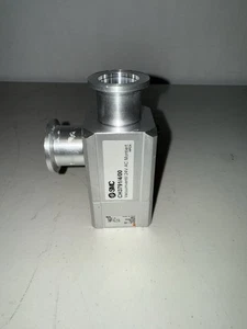 SMC, XLA-25M-2, High Vacuum Angle Valve Aluminum - Picture 1 of 7
