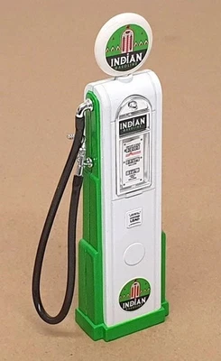 Yat Ming Road Signature Gas Pump INDIAN 1/18 - 98600 - Immagine 1 di 2