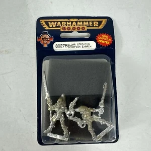 Warhammer 40K ELDAR STAKING SCORPIONS EXARCH ciudadela años 90 8027B - Imagen 1 de 3