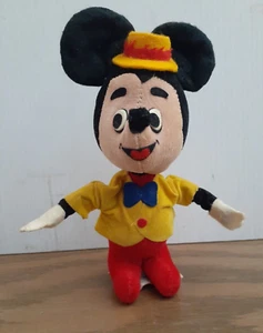 VINTAGE MICKEY MOUSE STOFFFIGUR PUPPE DISNEY JAPAN - Bild 1 von 5
