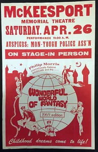 Original Philip Morris 1969 World Of Fantasy Fensterkarte - Bild 1 von 1