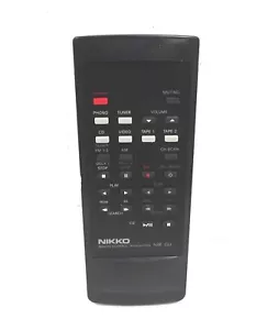 NIKKO NIR 150 Audio System Remote control - Picture 1 of 2