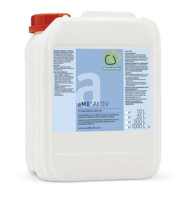 Aktion Multikraft EMb aktiv, Effekt. Mikroorganismen 25 L, Abwasser, Klärgrube