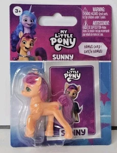 My Little Pony SUNNY character mini Figure With Bonus Card.  - Picture 1 of 2